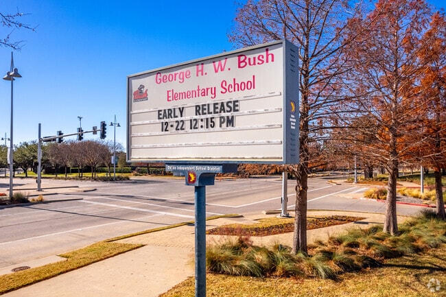 George Herbert Walker Bush Elementary School in Addison, TX.