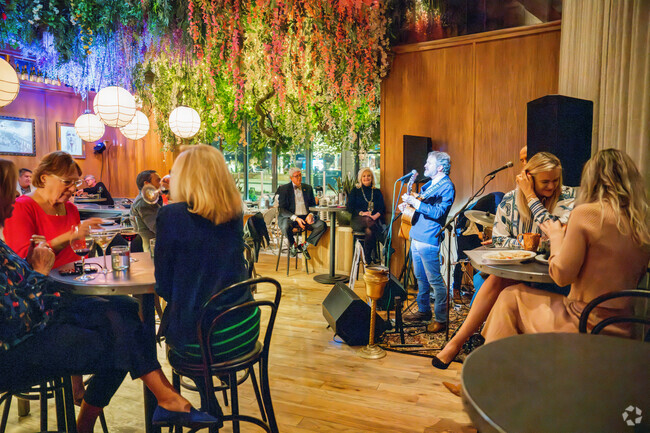 You can spend your evening enjoying food, drinks, and live music at The Select in Mountaire Springs.
