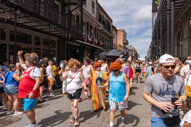 Southern Decadance Festival in the New Orleans French Quarters.