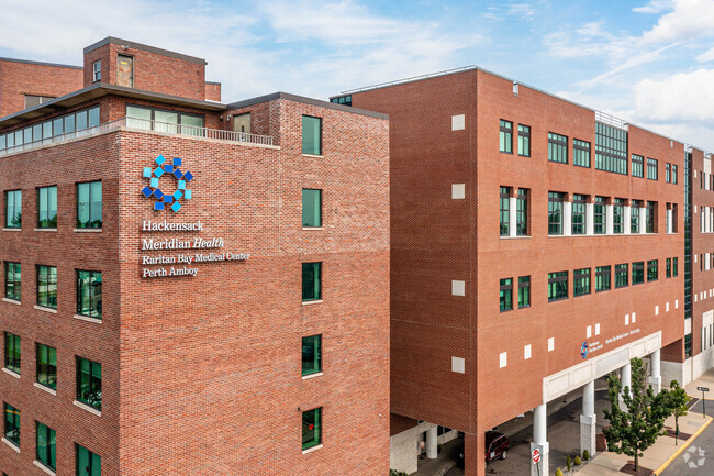 Raritan Bay Medical Center is one of the larger hospitals in the area in Perth Amboy, NJ.