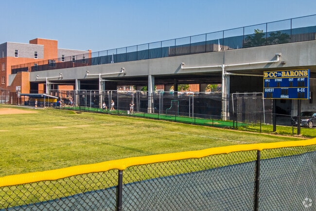 Bethesda-Chevy Chase High School, located in the Downtown Bethesda neighborhood.