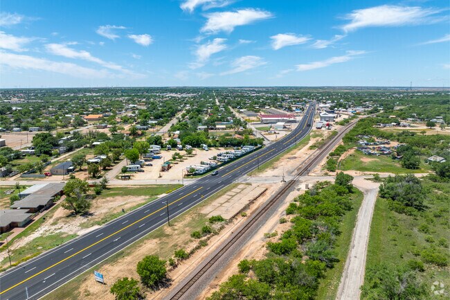 Transportation in Snyder is mostly a few main highways.
