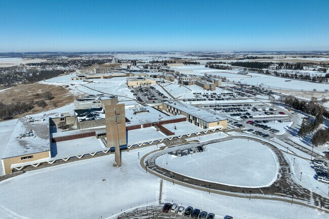 University of Mary is a private college in the Bismarck area.