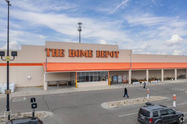 Residents can grab equipment for projects at the Home Depot on Second Street.