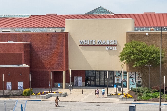 Shoppers can find known brands and retailers at the White Marsh Mall in White Marsh, MD.