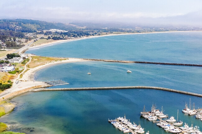 The great Pacific Ocean beckons you from Pillar Point Harbor in El Granada.