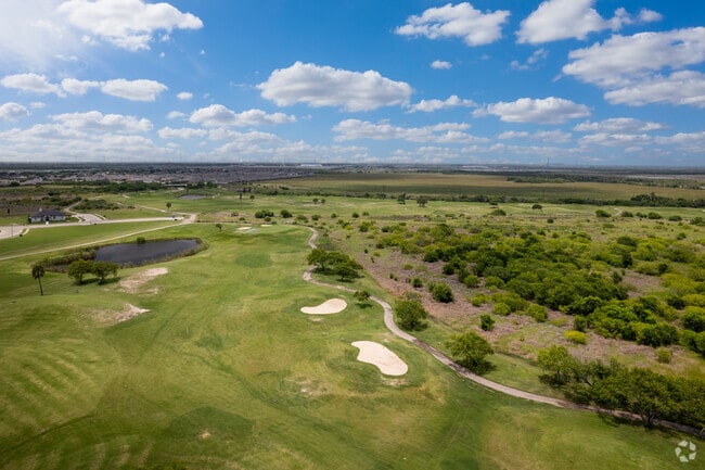 Northshore Country Club members in Portland, Texas have private access to a large golf course.