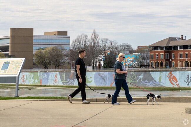 Riverscape Metropark is a go to place for Grafton Hill residents to enjoy the scenery.
