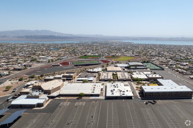 Lake Havasu High offers a sprawling campus when viewed from above.