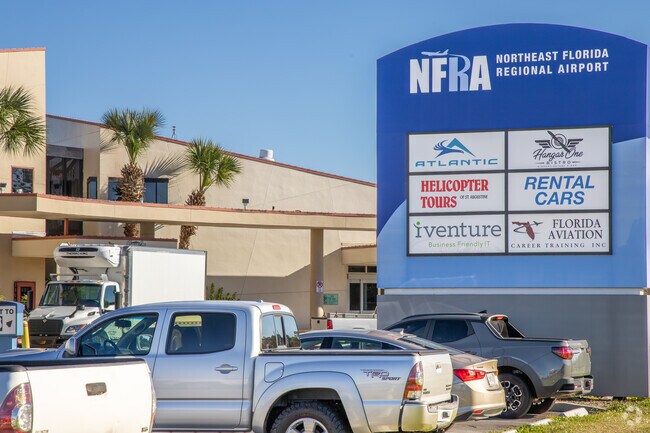 Take a quick trip from the Northeast Regional Airport in Saint Augustine.