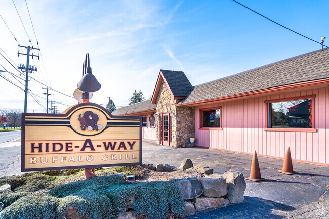 Hide-A-Way Buffalo Grill is a local favorite in East Fairmount.