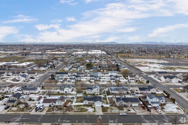 Aerial view of Clinton, UT