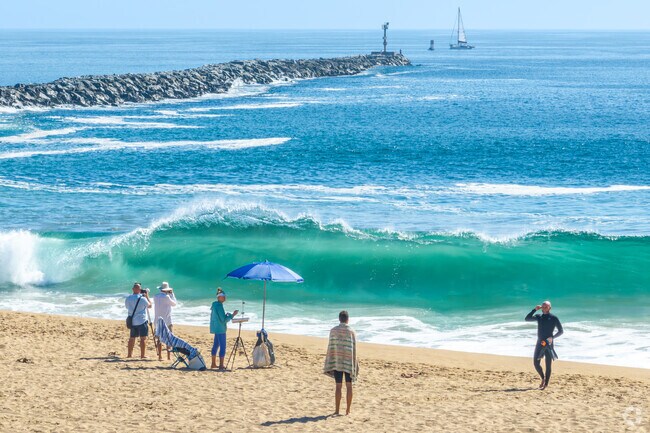 The Wedge is a world-famous body surfing spot near Newport North.