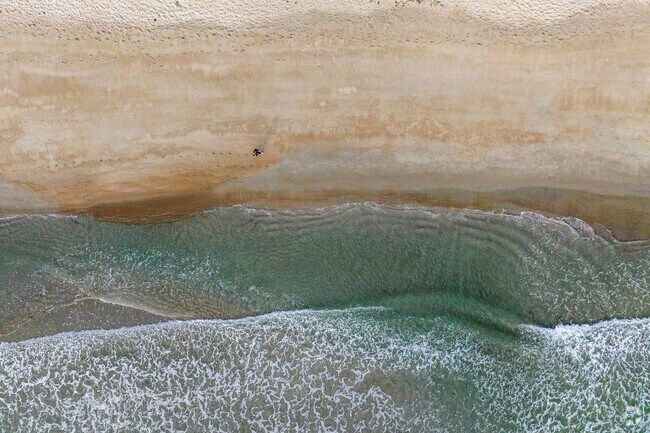 Stroll along the shoreline at East Matunuck State Beach to take in views of Block Island Sound.