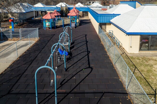 Maple Valley School offers a playground for students.