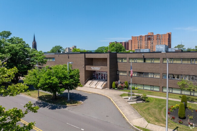 Holy Redeemer High School scores an A in academics with around 464 students.