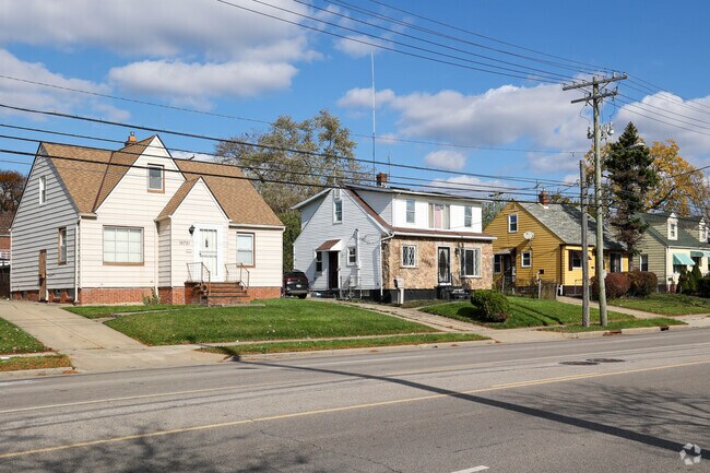 Rows of bungalows, with fun architectural details, line the streets of the Lee-Miles area.
