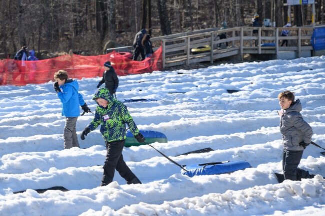 Campgaw Mountain in Mahwah offers snow tubing along with skiing.