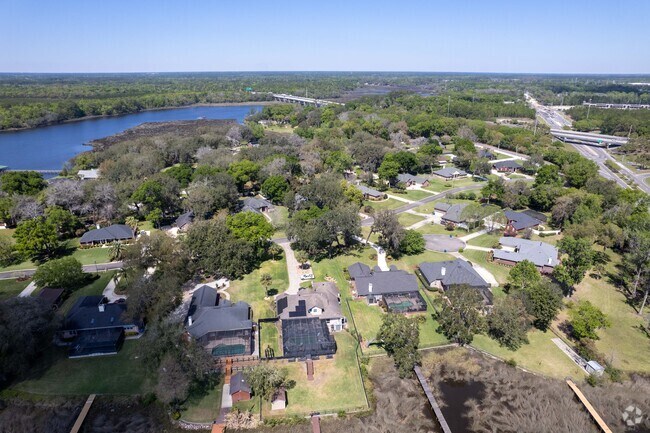 Communities in New Berlin are surrounded by water.