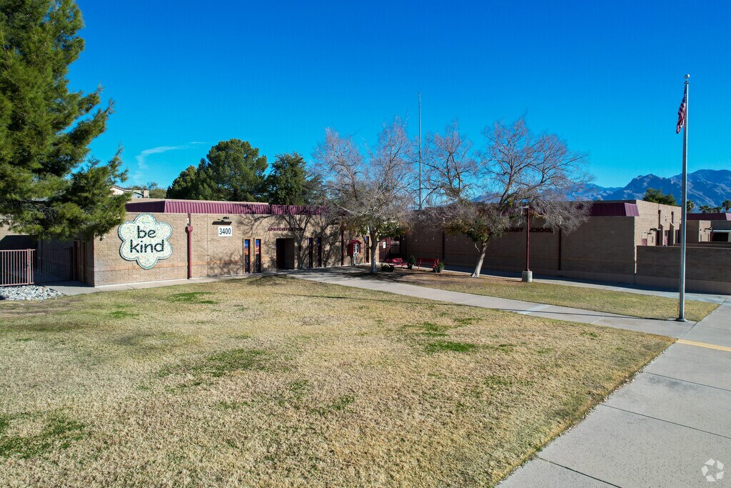 Butterfield Elementary School is gated and secured.