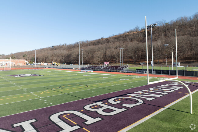 With a great football field for the home victories.