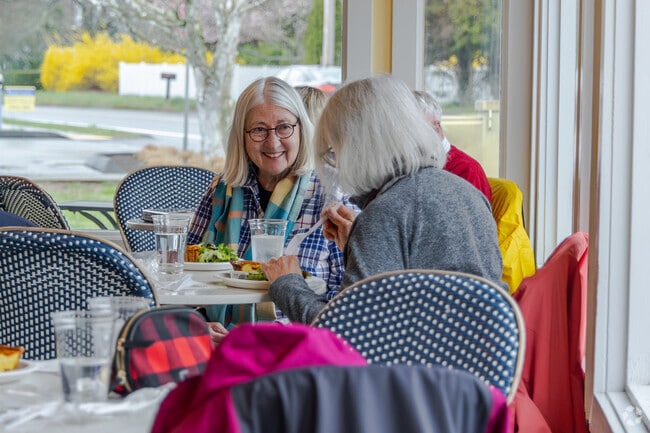 Enjoy the great food while chatting with your friends at Savour Cafe & Bakery in Essex, CT.