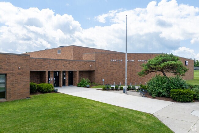 Briggs High School in Holly Hill serves the students in grades 9-12.