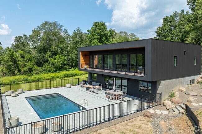 Stone Ridge offers some modern homes with spacious yards.