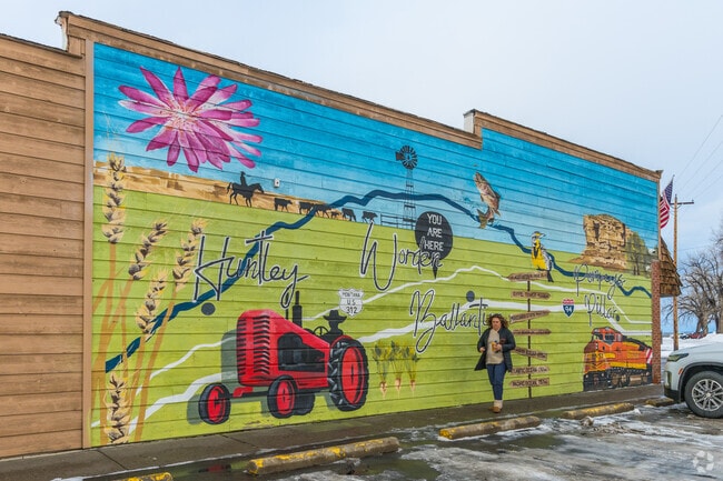 Huntley is a close-knit community with a rich local history.