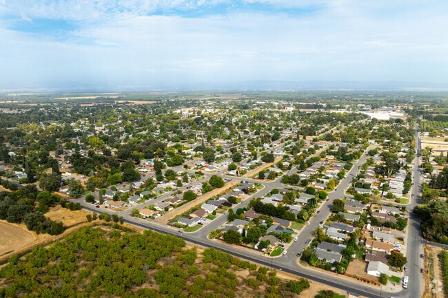 Many of Gridley's oldest homes are concentrated around the city center.