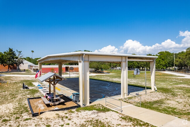 Students can enjoy the playground at Ozona Elementary School in Palm Harbor.