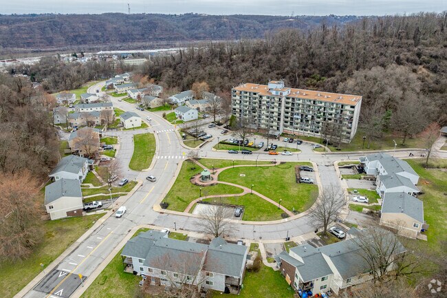 Glen Hazel is a small neighborhood tucked across the river from The Waterfront.