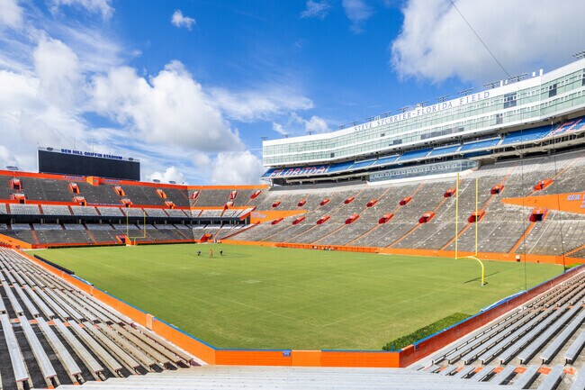 Catch a football game at Ben Hill Griffin Stadium in University Park.