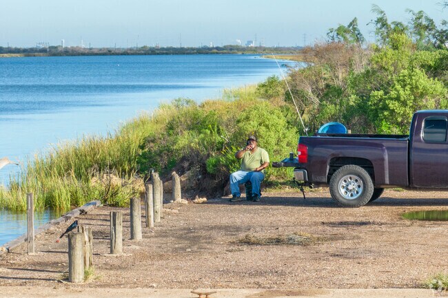 Fishermen can try their luck to catch a big one in Jones Creek.