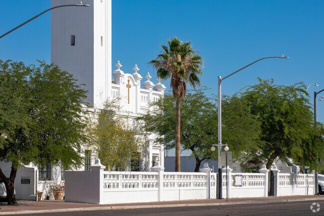Santa Cruz Catholic School sits off of 22nd Street and 6th Avenue.