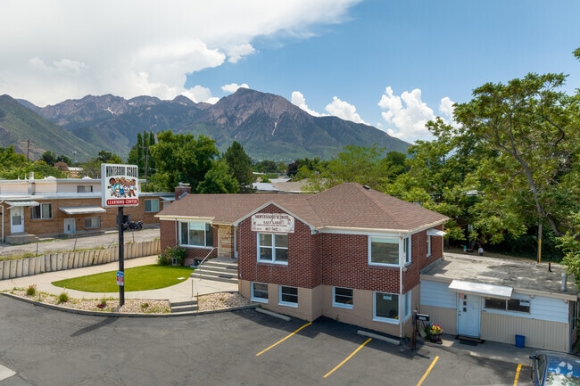 Montessori School of Salt Lake has a gorgeous view of the mountains.