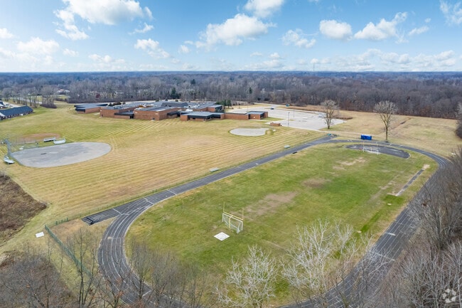 Brownstown Middle School athletic fields and facilities.