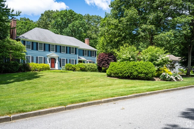 Wandering through the picturesque streets of Shippeetown, where colonial charm meets greenery.