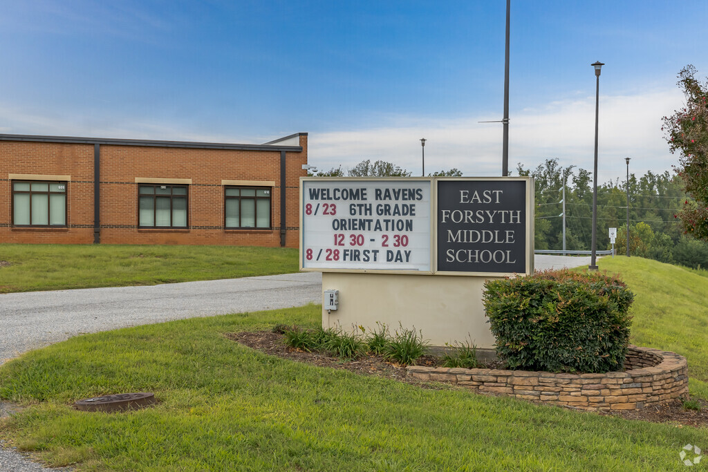 East Forsyth Middle School has something for everyone including volleyball, soccer, chorus.