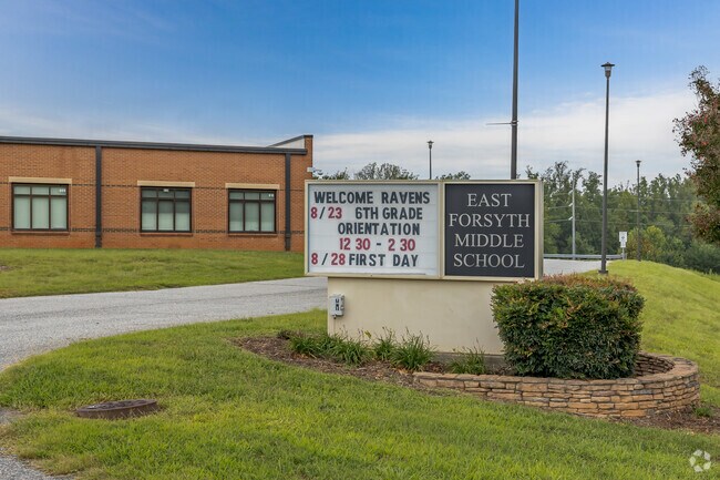 East Forsyth has something for everyone including volleyball, soccer, chorus.