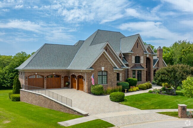 Luxury newly constructed all-brick homes offer ample space in East Plainfield.