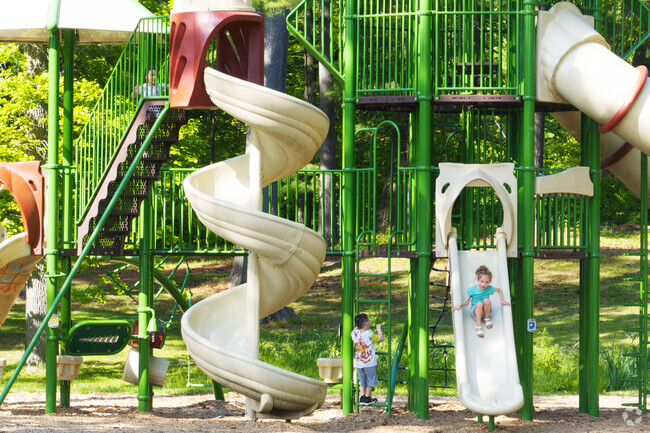 Central Park has a great playground area for kids to learn social interaction and grow.