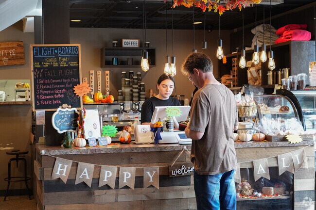 The Roasted Bean in North Bristol is a popular spot for locals to enjoy freshly brewed coffee.