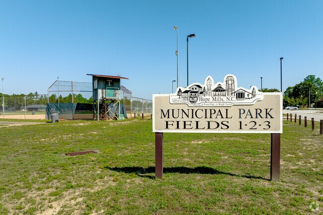 Hope Mills Municipal Park has many areas of recreation in South View, NC.