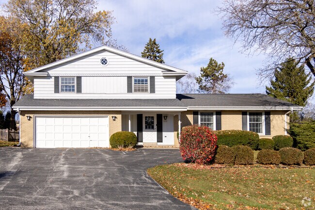 Classic two-story designs are part of River Edge’s long-established residential charm.