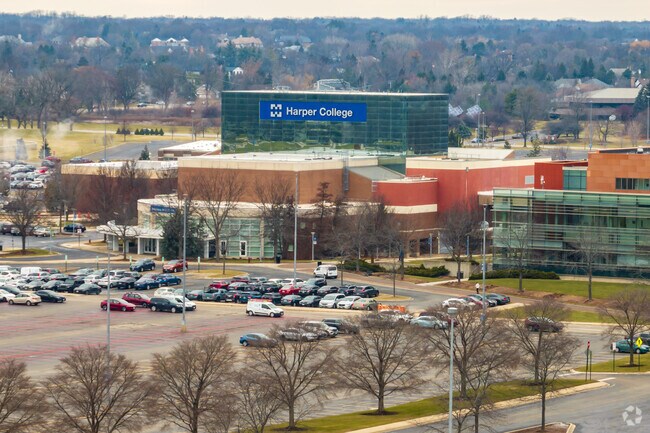 Harper College function as Hoffman Estate's one of higher education institutions.