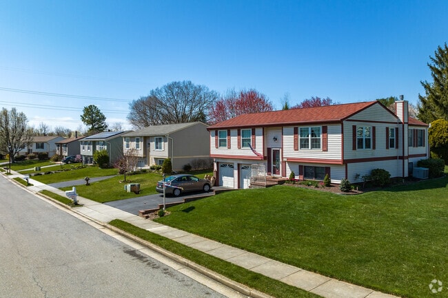 Charming split-level homes nestled in Ballenger Creek.