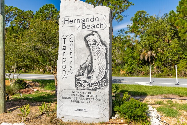 Hernando Beach is considered Tarpon Country along the Adventure Coast.