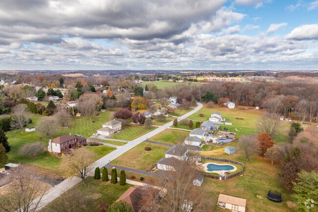 New London Township attracts homebuyers with tranquil rural settings and spacious lots.
