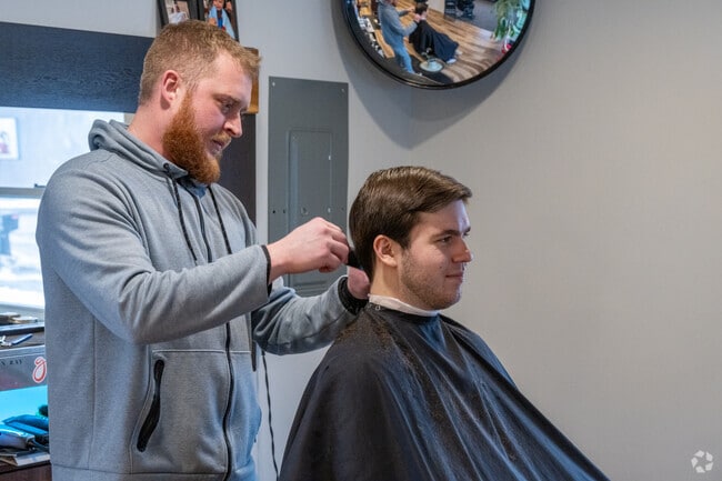 Pamper yourself with a new hairstyle from White Lake Square Barber Shop.